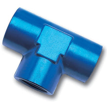 Load image into Gallery viewer, Russell Fittings Russell Performance 1/2in Female Pipe Tee Fitting (Blue)
