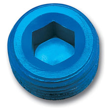 Load image into Gallery viewer, Russell Fittings Russell Performance 1/4in Allen Socket Pipe Plug (Blue)
