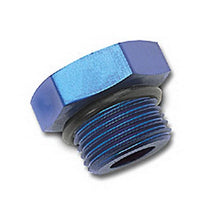 Load image into Gallery viewer, Russell Fittings Russell Performance -6 AN Straight Thread Plug (Blue)
