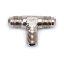 Load image into Gallery viewer, Russell Fittings Russell Performance -6 AN to 3/8in NPT Flare to Pipe Tee Fitting
