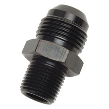 Load image into Gallery viewer, Russell Fittings Russell Performance -8 AN to 1/2in NPT Straight Flare to Pipe (Black)
