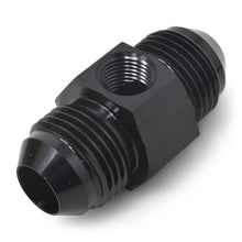 Load image into Gallery viewer, Russell Hardware Kits - Other Russell Fitting -8 An Union With 1/8in Npt Pressure Port Blk Anodize
