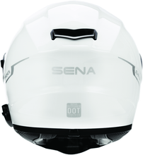 Load image into Gallery viewer, Sena Technologies Helmets and Accessories Sena Technologies Outforce Full Face Bluetooth Helmet Glossy White - Small
