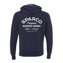 Load image into Gallery viewer, SPARCO SPASP04800BM5XXL Sparco Sweatshirt ZIP Garage NVY - XXL
