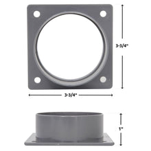 Load image into Gallery viewer, Spectre Air Intake Components Spectre Air Duct/Intake Tube Mounting Plate 3in. Outlet
