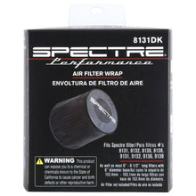 Load image into Gallery viewer, Spectre Pre-Filters Spectre Universal Pre-Filter Wrap 6in. x 6.125in. - Black
