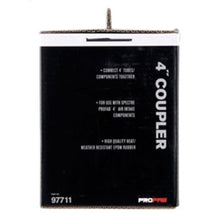 Load image into Gallery viewer, Spectre Silicone Couplers &amp; Hoses Spectre Coupler 4in. ID - Black
