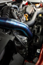 Load image into Gallery viewer, Torque Solution TQSTS-SU-812BU Torque Solution 2022+ Subaru WRX / 19-23 Subaru Ascent Titanium Top Mount Charge Pipe - Burnt Blue
