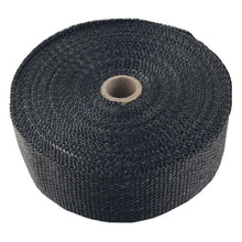Load image into Gallery viewer, Torque Solution Exhaust Wrap Torque Solution Fiberglass Exhaust Wrap Universal 1inx50ft - Black
