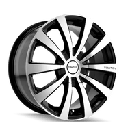 Touren Wheels - Cast Touren 3130 TR3 17x7 / 4x100/114.3 BP / 40mm Offset / 67.1mm Hub Gloss Black Machined Wheel
