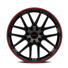 Load image into Gallery viewer, Touren Wheels - Cast Touren 3260 TR60 18x8 / 5x110/115 BP / 40mm Offset / 72.62mm Hub Gloss Black w/ Red Ring Wheel
