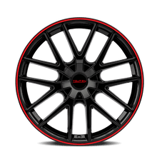 Load image into Gallery viewer, Touren Wheels - Cast Touren 3260 TR60 18x8 / 5x115/120 BP / 20mm Offset / 74.1mm Hub Gloss Black w/ Red Ring Wheel
