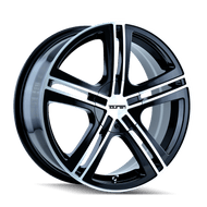 Touren Wheels - Cast Touren 3262 TR62 16x7 / 4x100/114.3 BP / 40mm Offset / 67.1mm Hub Gloss Black Machined Wheel