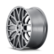 Touren Wheels - Cast Touren 3276 TR76 18x8 / 5x108 BP / 35mm Offset / 63.5mm Hub Gloss Graphite Wheel