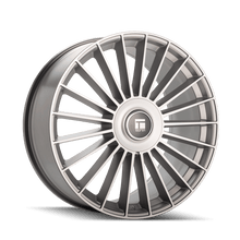 Load image into Gallery viewer, Touren Wheels - Cast Touren 3610 TR10 24x10 / 5x114.3/127 BP / 35mm Offset / 78.3mm Hub Satin Silver Machined Wheel
