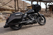 Load image into Gallery viewer, Vance and Hines Motorcycle Slip-On Vance &amp; Hines 17-23 Harley Touring Models Blackbird 450 Slip-Ons - Black Contrast Finish End Caps
