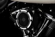 Vance and Hines Short Ram Air Intakes Vance & Hines Harley Davidson Touring/Tri-Glide/Softail VO2 Onyx Air Intake Kit - Contrast