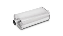 Load image into Gallery viewer, Vibrant VIB1100 Vibrant 2in In/Out Center/Center Stainless Steel StreetPower Oval Muffler
