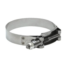 Load image into Gallery viewer, Vibrant Clamps Vibrant SS T-Bolt Clamps Pack of 2 Size Range: 4.20in to 4.60in O.D. For use with 4in I.D. couplings
