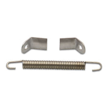Load image into Gallery viewer, Vibrant Exhaust Hardware Vibrant Weld on Collector Tab Kit (includes 2 x S.S. collector tabs and 3-1/2in long spring)
