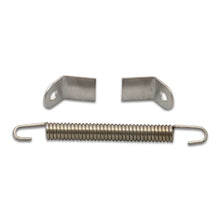 Load image into Gallery viewer, Vibrant Exhaust Hardware Vibrant Weld on Collector Tab Kit (includes 2 x S.S. collector tabs and 3-1/2in long spring)
