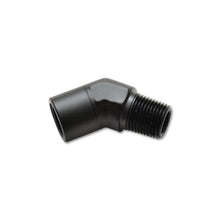 Load image into Gallery viewer, Vibrant Fittings Vibrant 1/8in NPT Female to Male 45 Degree Pipe Adapter Fitting
