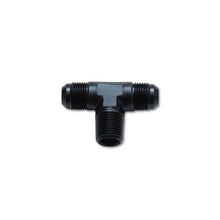 Load image into Gallery viewer, Vibrant Fittings Vibrant -3AN x 1/8in NPT Flare to Pipe Tee Adapter Fitting - Aluminum

