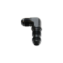 Load image into Gallery viewer, Vibrant Fittings Vibrant -6AN Bulkhead Adapter 90 Degree Elbow Fitting - Anodized Black Only
