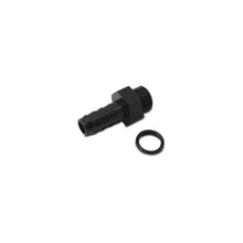 Load image into Gallery viewer, Vibrant Fittings Vibrant Aluminum Male -8AN ORB to 3/8in Barb w/O-Ring - Anodized Black
