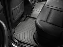 Load image into Gallery viewer, WeatherTech Floor Mats - Rubber WeatherTech 00-06 BMW X5 Rear FloorLiner - Black

