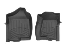 Load image into Gallery viewer, WeatherTech Floor Mats - Rubber WeatherTech 02-06 Cadillac Escalade Front FloorLiner HP - Black
