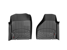Load image into Gallery viewer, WeatherTech Floor Mats - Rubber WeatherTech 02-06 Dodge Ram 1500 Pickup QuadCab Front FloorLiner - Black
