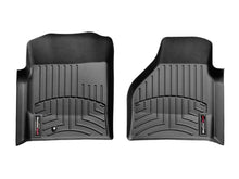 Load image into Gallery viewer, WeatherTech Floor Mats - Rubber WeatherTech 02-06 Dodge Ram 1500 Pickup QuadCab Front FloorLiner - Black
