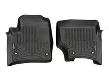 Load image into Gallery viewer, WeatherTech Floor Mats - Rubber WeatherTech 03-10 Porsche Cayenne Front FloorLiner - Black
