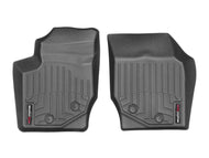 WeatherTech Floor Mats - Rubber WeatherTech 03-13 Volvo XC90 Front FloorLiner - Black