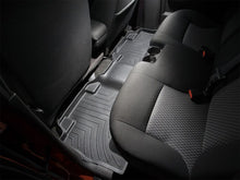 Load image into Gallery viewer, WeatherTech Floor Mats - Rubber WeatherTech 04+ GMC Canyon Crew Cab Rear FloorLiner - Black
