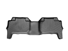 Load image into Gallery viewer, WeatherTech Floor Mats - Rubber WeatherTech 04+ GMC Canyon Crew Cab Rear FloorLiner - Black
