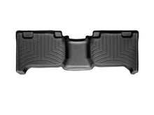 Load image into Gallery viewer, WeatherTech Floor Mats - Rubber WeatherTech 04+ GMC Canyon Ext Cab Rear FloorLiner - Black
