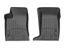 Load image into Gallery viewer, WeatherTech Floor Mats - Rubber WeatherTech 05-11 Cadillac STS (AWD Models Only) Front FloorLiner - Black
