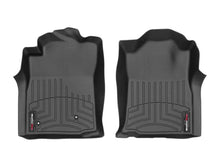 Load image into Gallery viewer, WeatherTech Floor Mats - Rubber WeatherTech 05-11 Toyota Tacoma Access Cab Front FloorLiner - Black
