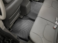 Load image into Gallery viewer, WeatherTech Floor Mats - Rubber WeatherTech 05+ Nissan Frontier Crew Cab Rear FloorLiner - Black
