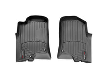 Load image into Gallery viewer, WeatherTech Floor Mats - Rubber WeatherTech 06+ Hummer H3 Front FloorLiner - Black
