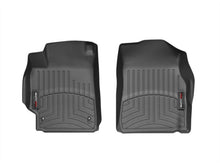 Load image into Gallery viewer, WeatherTech Floor Mats - Rubber WeatherTech 07-11 Toyota Camry Sedan Front FloorLiner - Black
