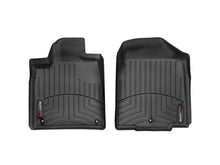 Load image into Gallery viewer, WeatherTech Floor Mats - Rubber WeatherTech 07-13 Acura MDX Front FloorLiner - Black
