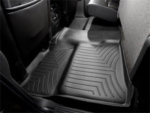 Load image into Gallery viewer, WeatherTech Floor Mats - Rubber WeatherTech 07-13 Chevrolet Silverado Crew Cab Rear FloorLiner - Black
