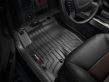Load image into Gallery viewer, WeatherTech Floor Mats - Rubber WeatherTech 08 Ford Escape Front FloorLiner - Black
