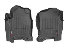 Load image into Gallery viewer, WeatherTech Floor Mats - Rubber WeatherTech 12-18 Nissan NV Cargo Vinyl Front FloorLiner - Black (Fits 1500/2500/3500)
