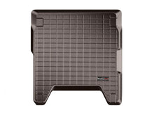 Load image into Gallery viewer, WeatherTech Floor Mats - Rubber WeatherTech 14-16 Porsche Panamera E-Hybrid w/o Bose Surround Sound Cargo Liners - Cocoa
