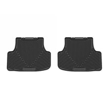 Load image into Gallery viewer, WeatherTech Floor Mats - Rubber WeatherTech 15-20/22-25 Audi A3/S3 / 17-20 RS3 / 15-24 VW GTI Rear All-Weather Floor Mat - Black
