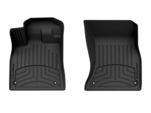 Load image into Gallery viewer, WeatherTech Floor Mats - Rubber WeatherTech 18-23 Audi Q5/SQ5 (Incl. 21-23 Q5/SQ5 Sportback) Front FloorLiner HP - Black
